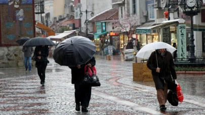 Eskişehir'de Bugün Öğleden Sonra Sağanak Yağış Bekleniyor